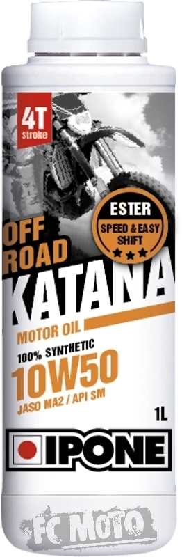 IPONE Katana Off Road 10W-50 Motor Oil 1 Liter