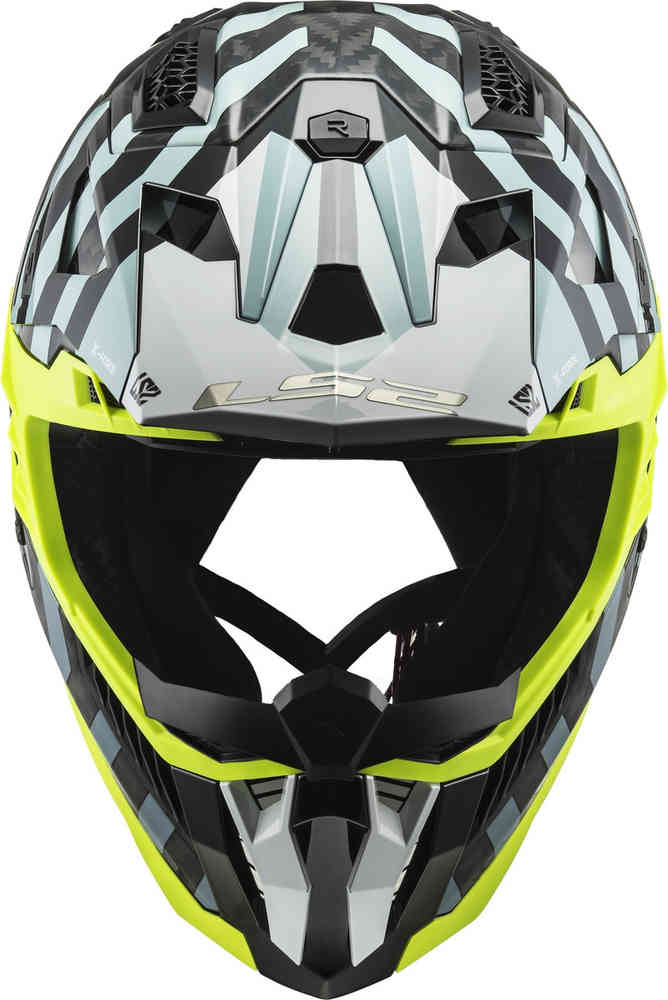 LS2 MX703 X-Force Barrier Carbon Motocross Helmet