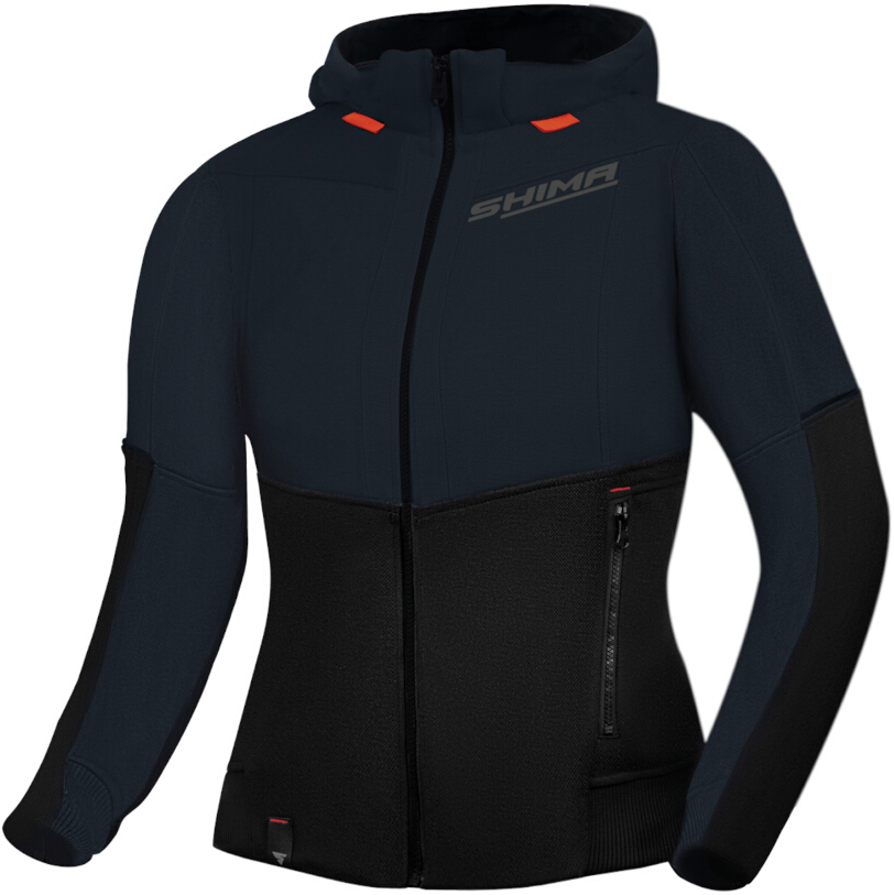 SHIMA Daybreaker Ladies Motorcycle Zip Hoodie