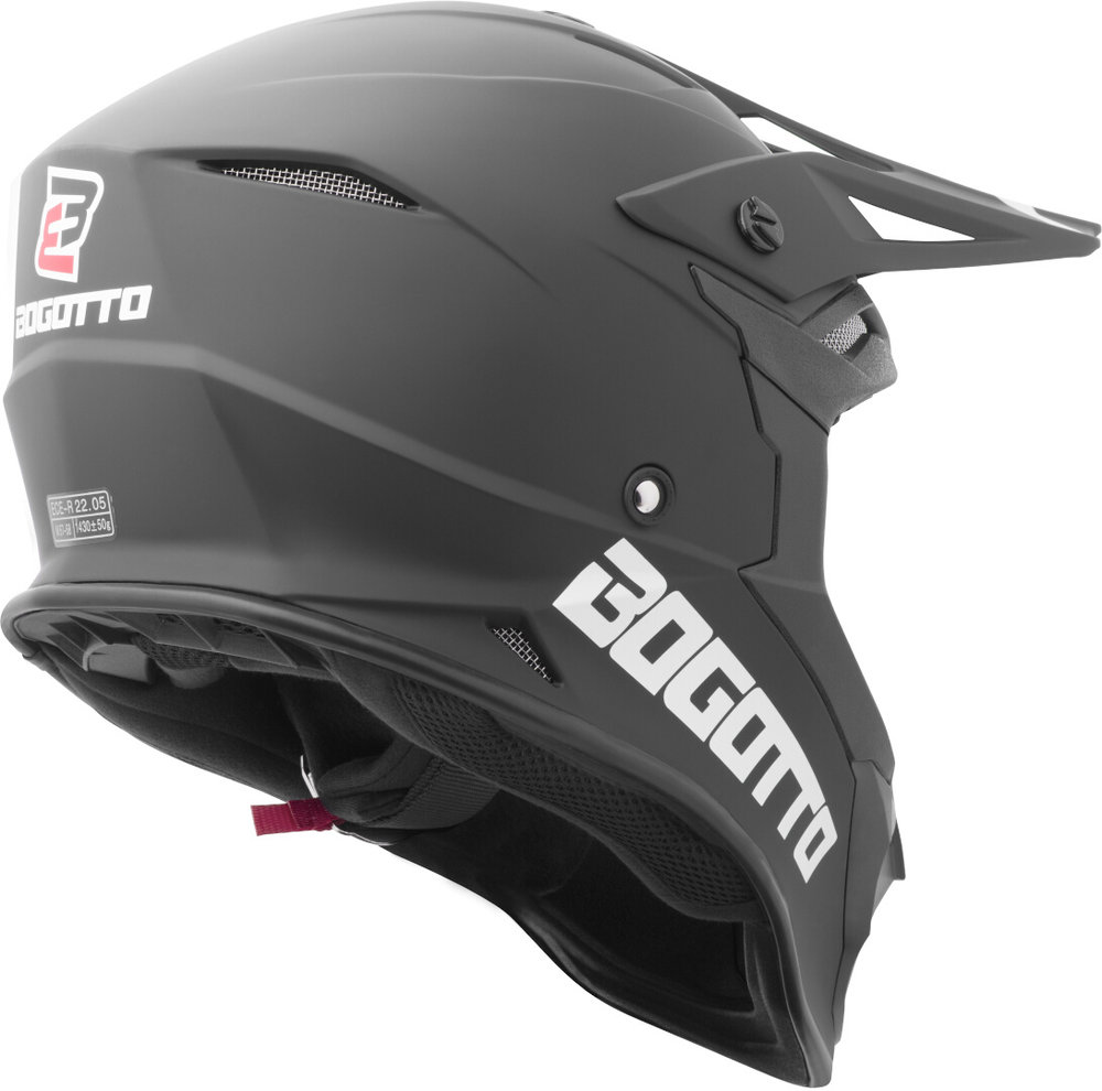 Bogotto V337 Solid Motocross Helmet