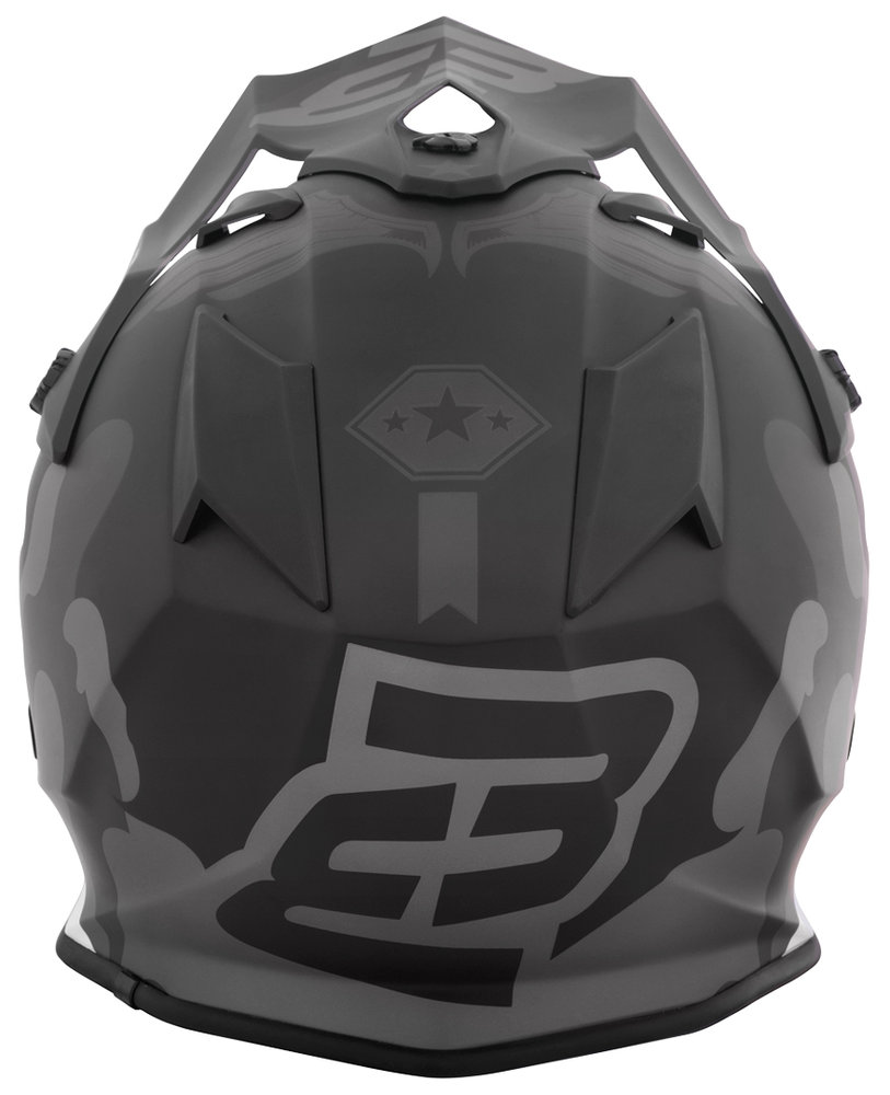 Bogotto V328 Camo Fiberglass Motocross Helmet