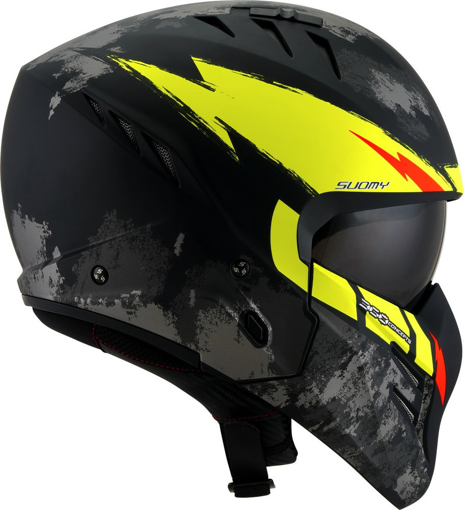 Suomy Armor Hi Volt Jet Helmet
