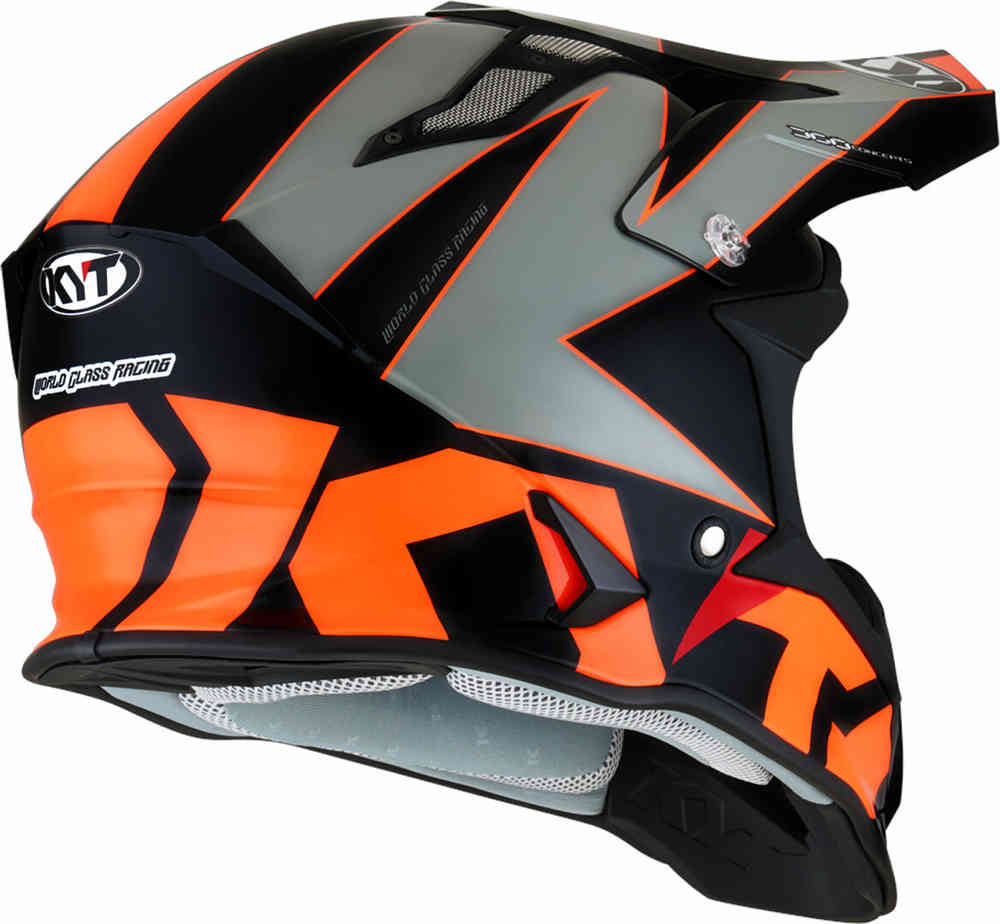 KYT Strike Eagle Blinking Motocross Helmet