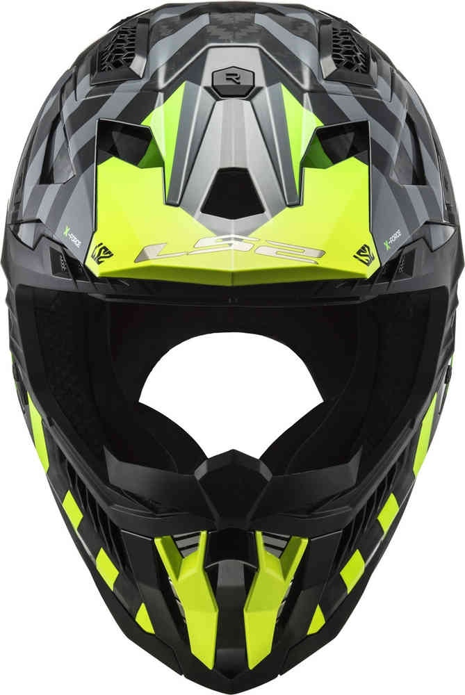 LS2 MX703 X-Force Barrier Carbon Motocross Helmet