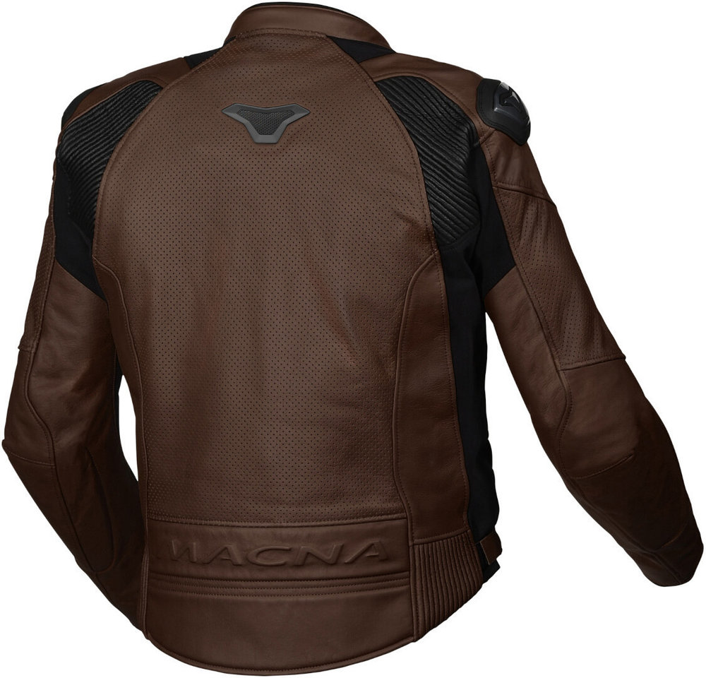Macna Aviant Air perforated Motorcycle Leather Jacket