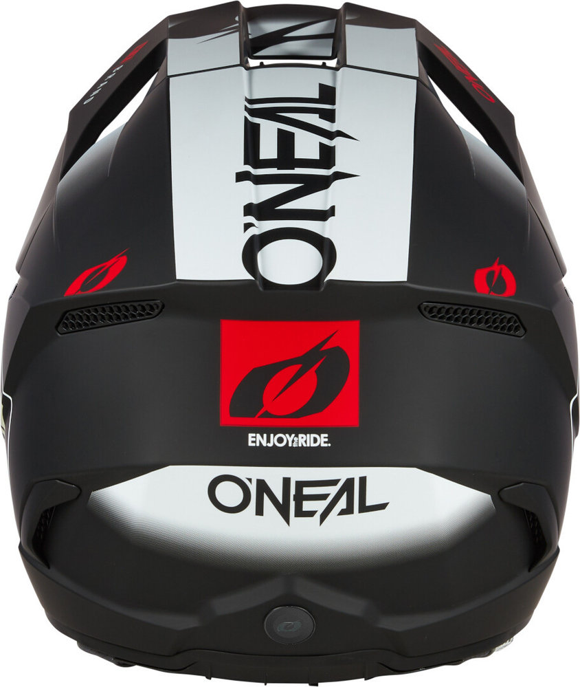 Oneal 3SRS Hexx Black/White/Red Motocross Helmet