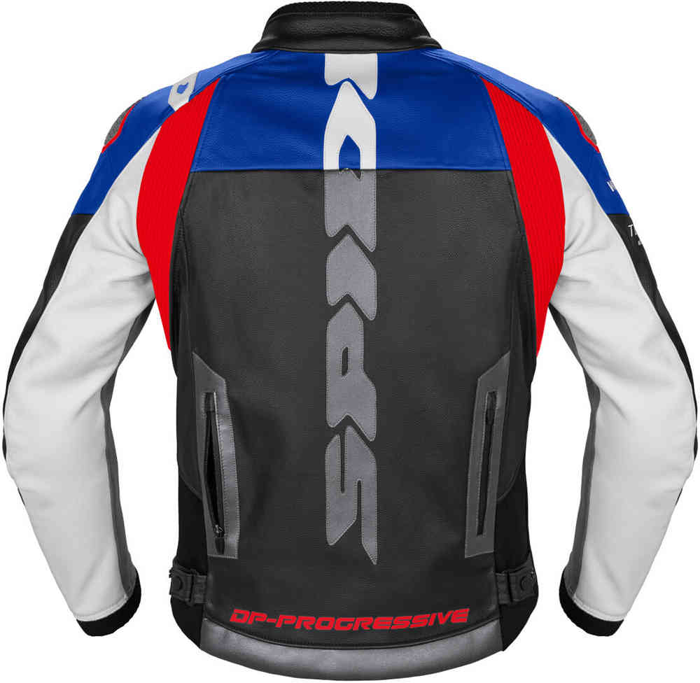 Spidi DP Progressive Motorcycle Leather Jacket