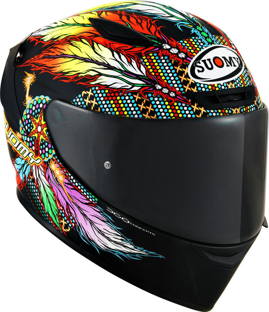 Suomy Track-1 Chieftain Multi Matt Black 2023 Helmet