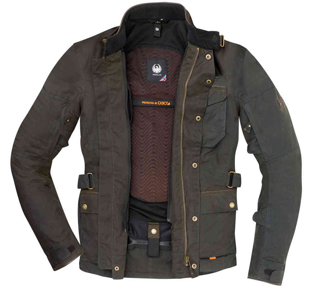 Merlin Monty D3O Wax Explorer Motorcycle Textile Jacket