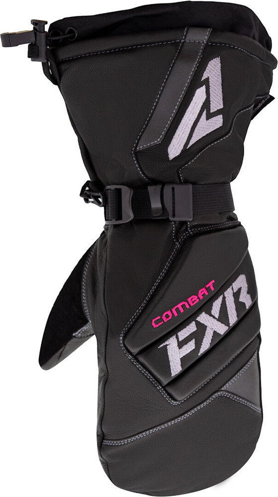 FXR Combat Leather Mitt Ladies Snowmobile Gloves