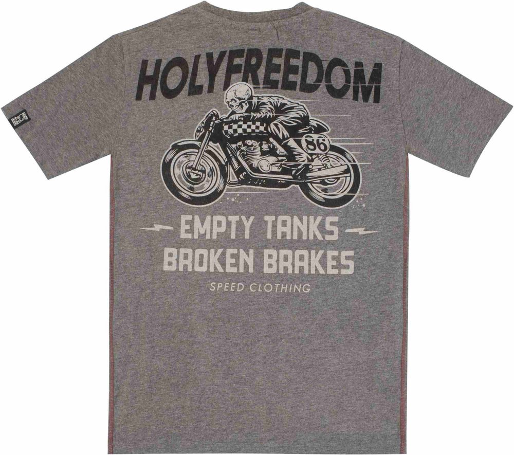 HolyFreedom Ghostrider Grey Melange T-Shirt