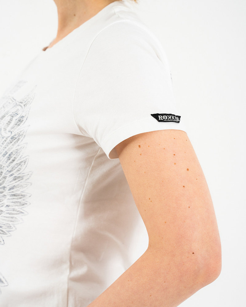 Rokker Wings Classic Ladies T-Shirt