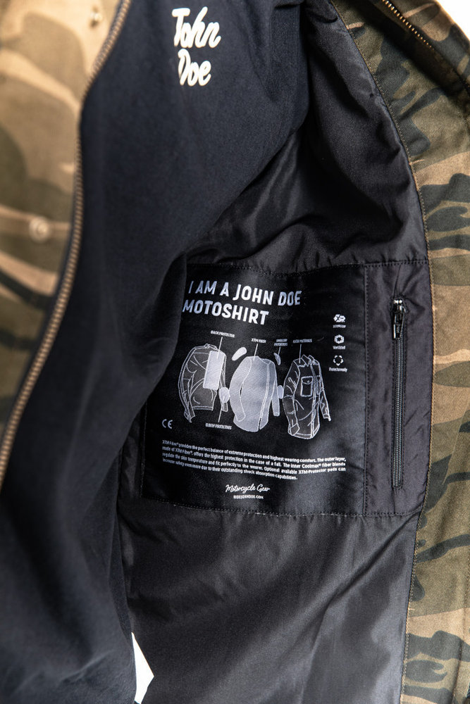 John Doe New Camouflage Motorcycle Shirt