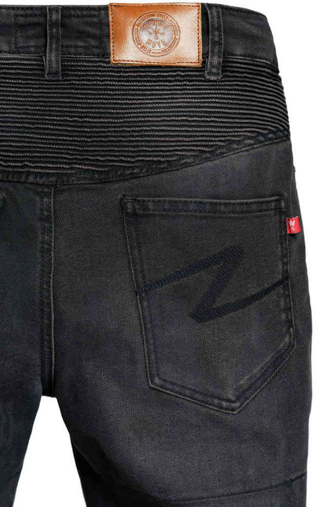 Pando Moto Rosie Devil Plain Ladies Motorcycle Jeans