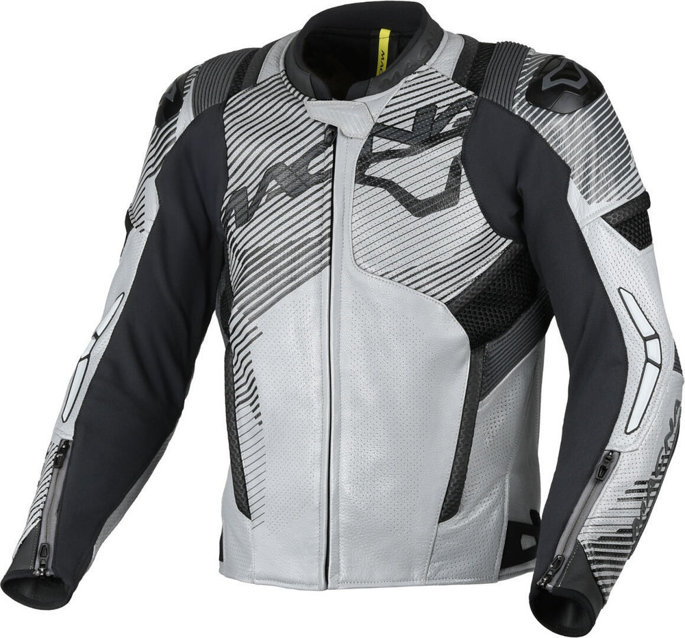 Macna Ignite perforated Motorcycle Leather Jacket