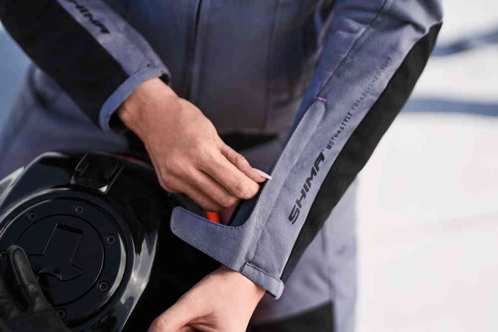 SHIMA Jet waterproof Ladies Motorcycle Textile Jacket