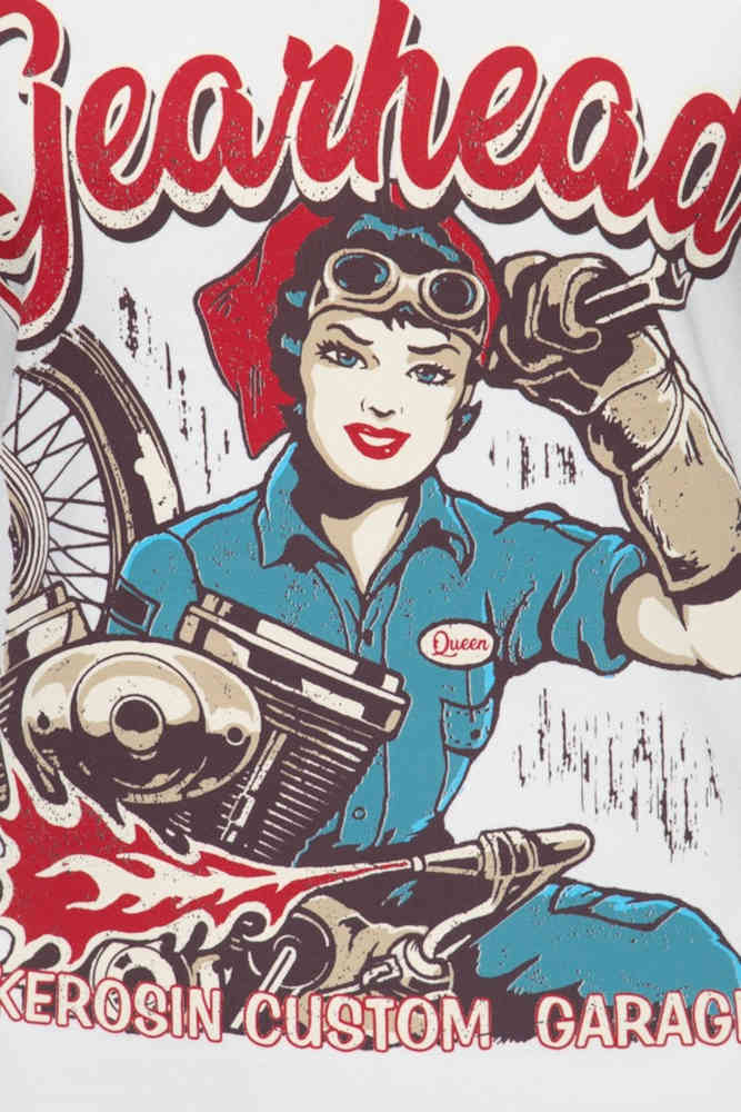 Queen Kerosin Gearhead Ladies T-Shirt