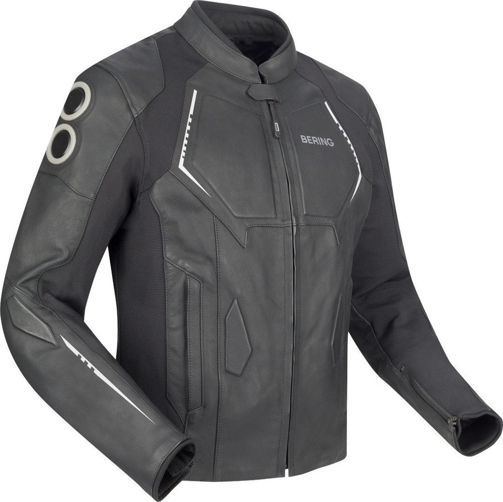 Bering Radial Motorcycle Leather/Textile Jacket