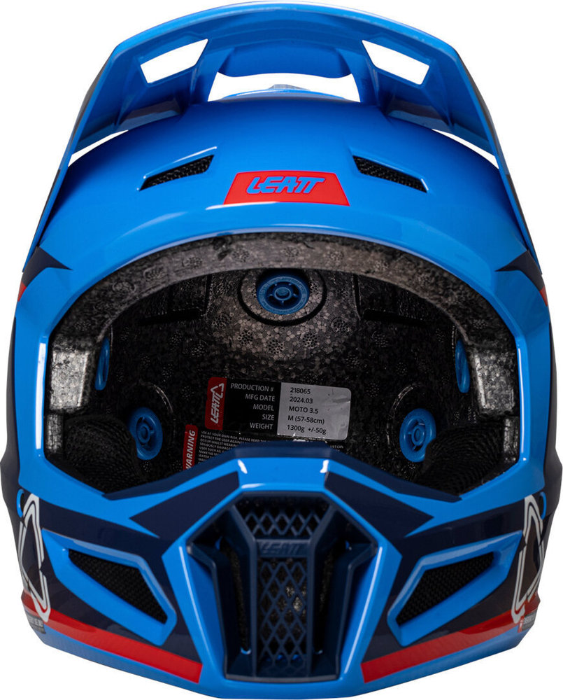 Leatt 3.5 Angled Motocross Helmet with Goggles