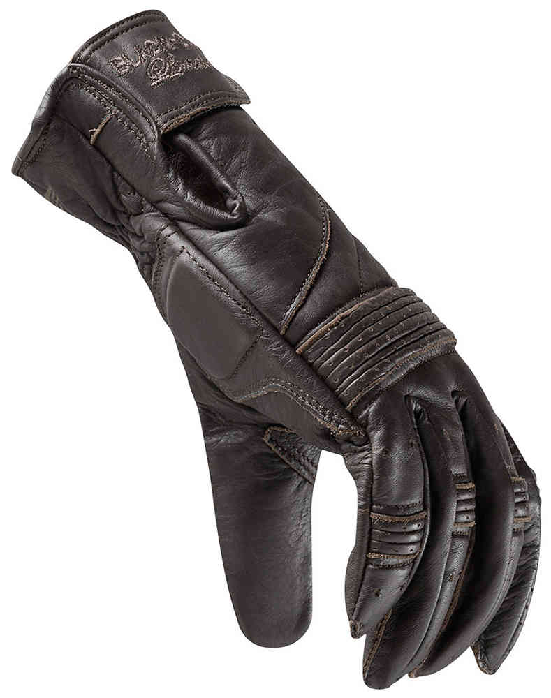 Black-Cafe London Vintage Motorcycle Gloves