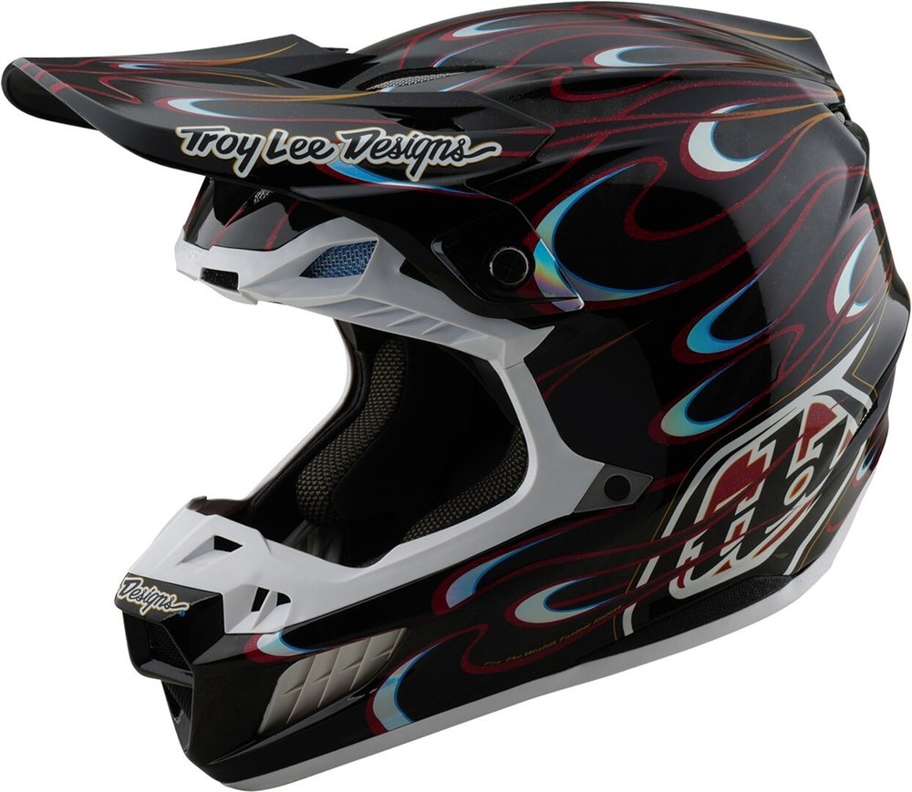 Troy Lee Designs SE5 Carbon MIPS Torched Motocross Helmet