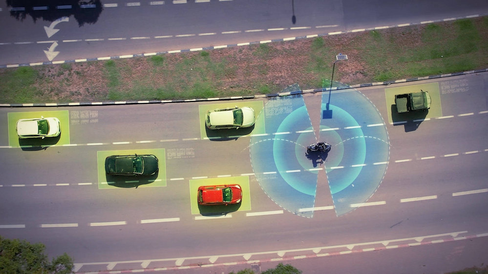 Ride Vision 2 Pro with LED indicators Rider Assistance System