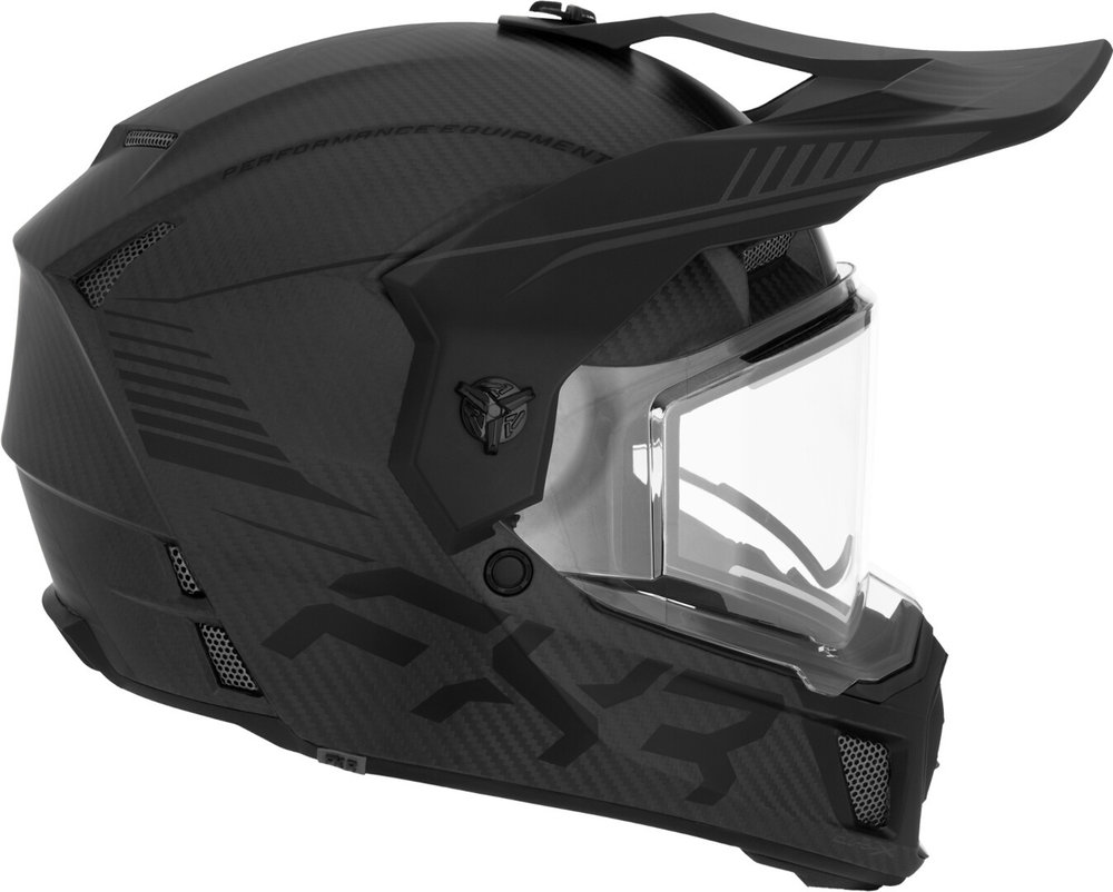 FXR Clutch X Pro Carbon Snowmobile Helmet