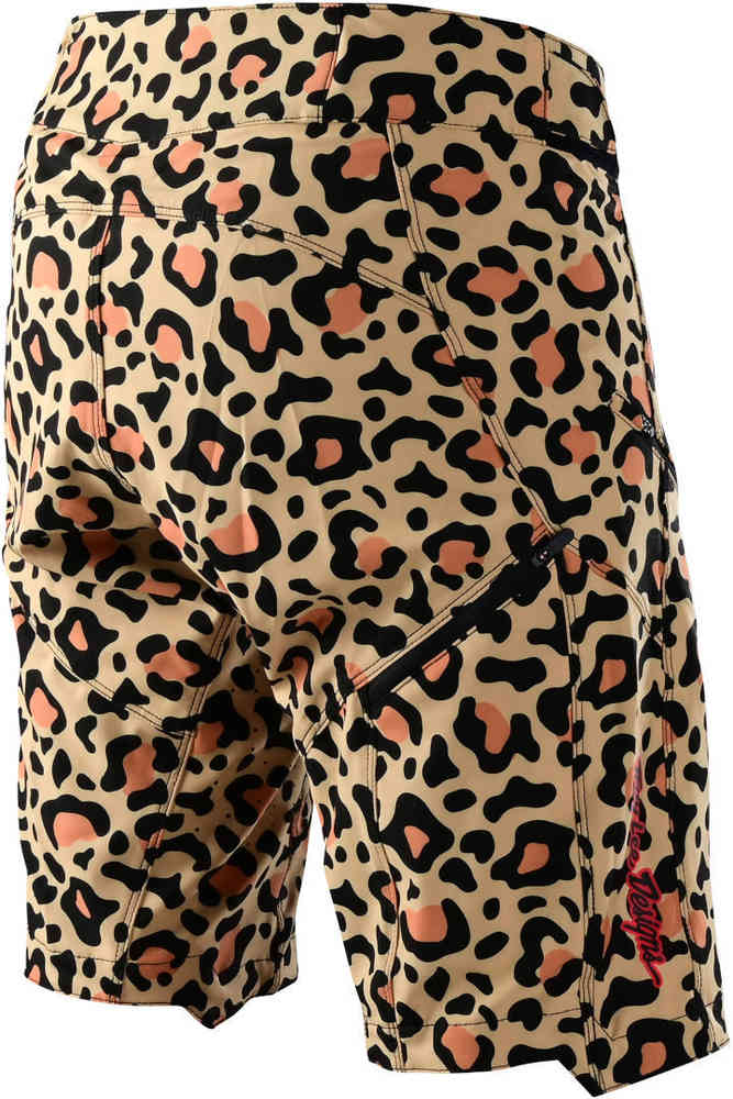 Troy Lee Designs Lilium Shell Leopard Ladies Bicycle Shorts