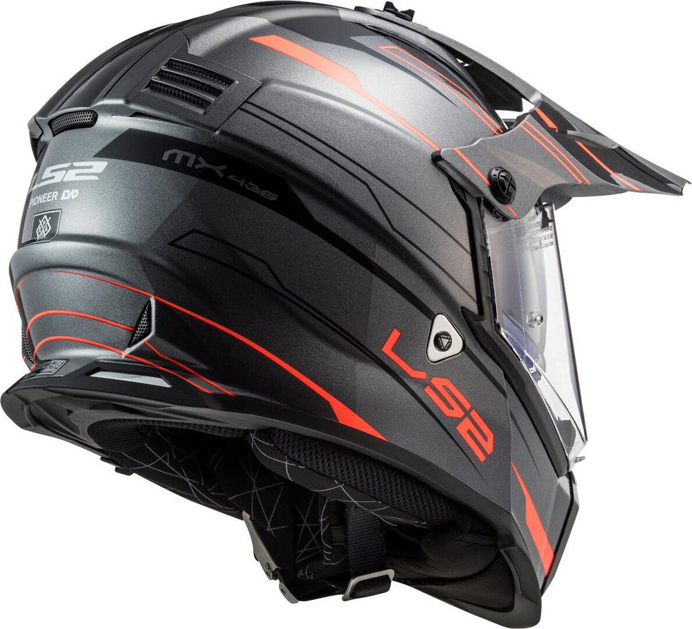 LS2 MX436 Pioneer Evo Knight Motocross Helmet