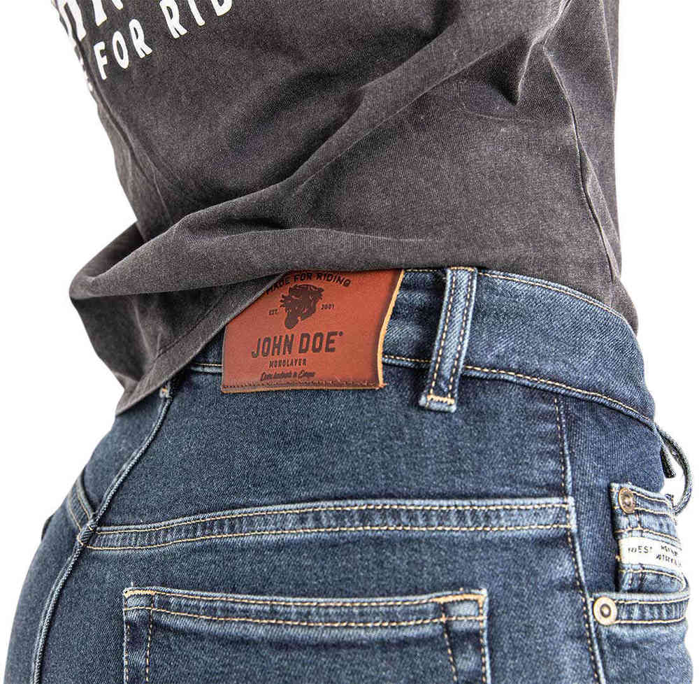 John Doe Jane High Mono XTM Ladies Motorcycle Jeans