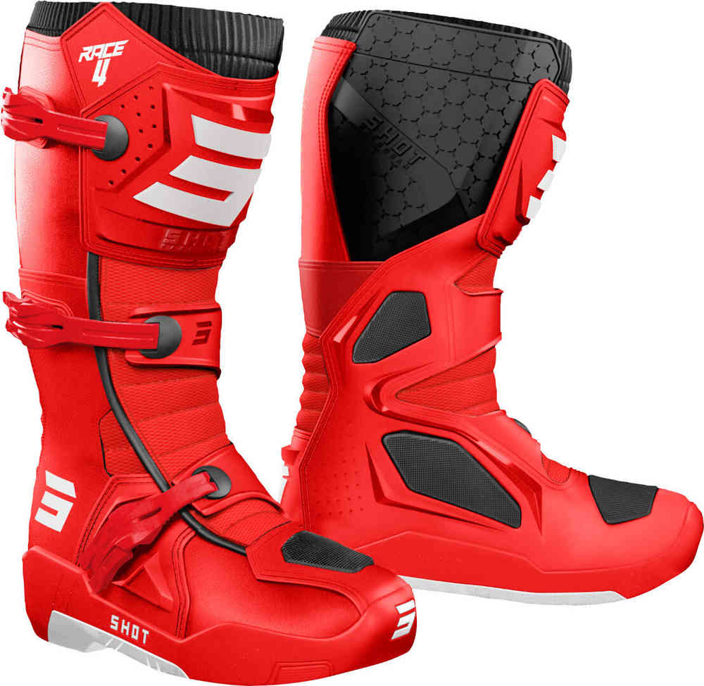 Shot Race 4 Motocross Boots