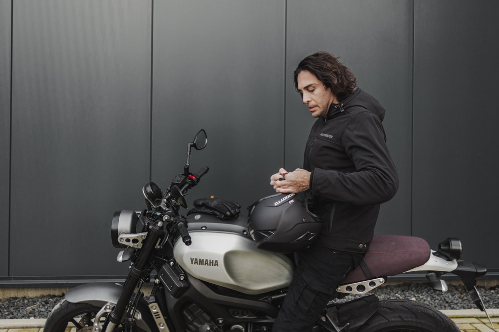 HolyFreedom Nero Motorcycle Zip Hoodie