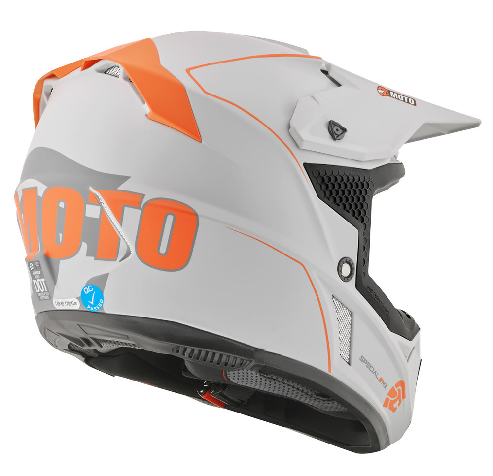 FC-Moto Merkur Straight Motocross Helmet