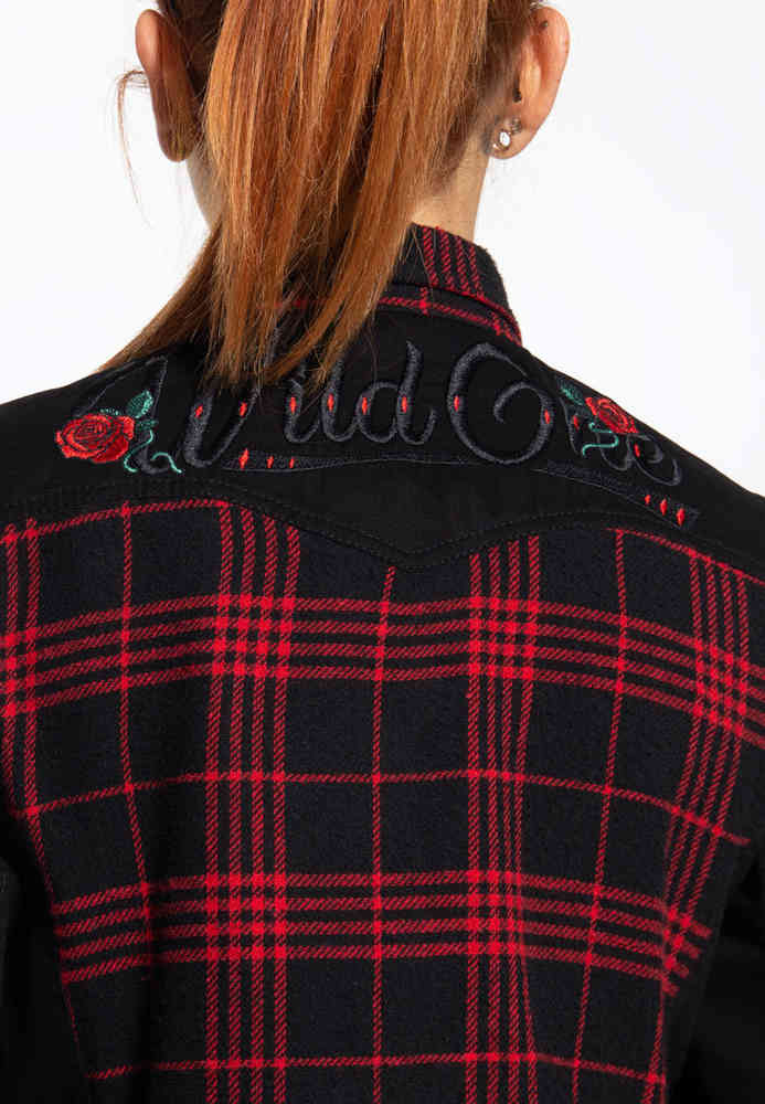 Queen Kerosin Wild Ones Roses Adventure Ladies Shirt