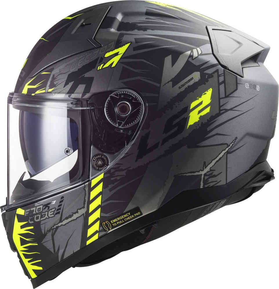 LS2 FF811 Vector II Techbot Helmet