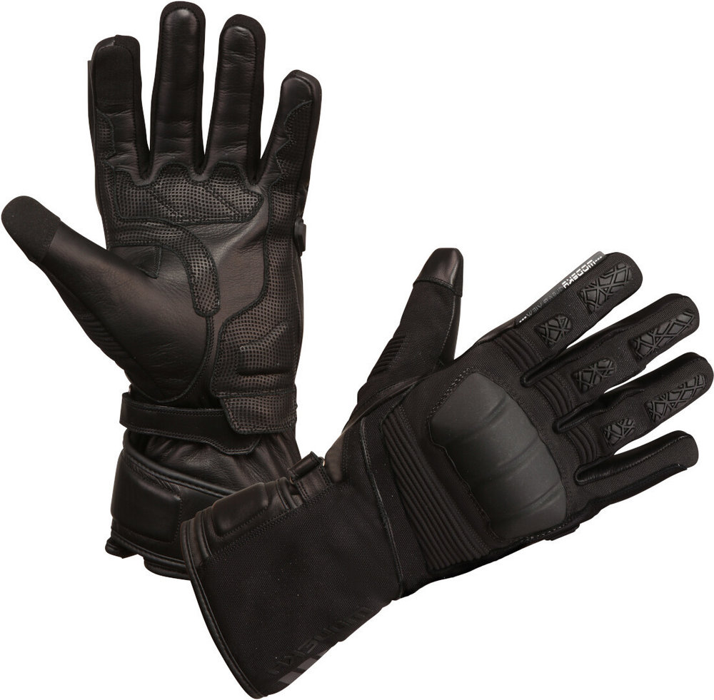 Modeka Black Ridge Ladies Motorcycle Gloves