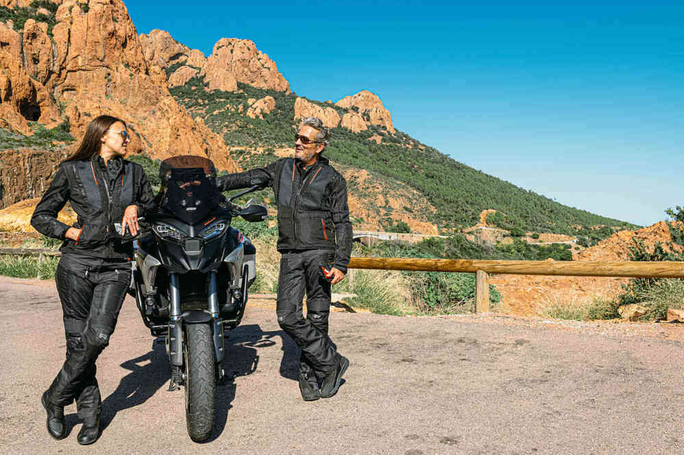 Richa Monaco Mesh WP waterproof Ladies Motorcycle Textile Jacket