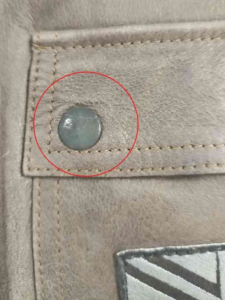 Black-Cafe London Retro Motorcycle Leather Jacket 2nd choice item