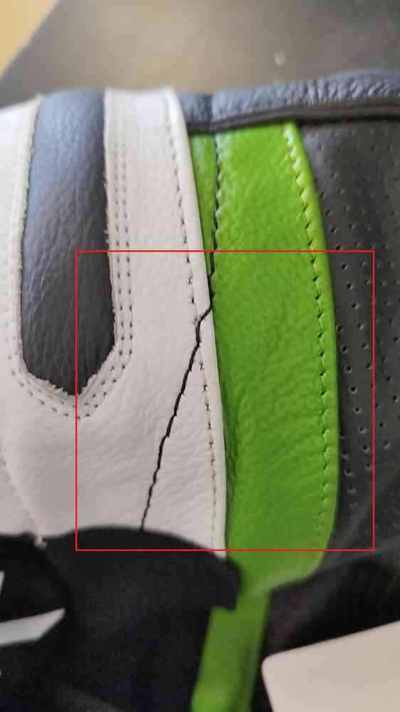 Berik Radic motorcycle leather / textile jacket 2nd choice item