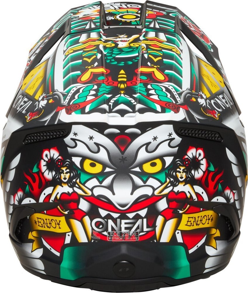 Oneal 3SRS Inked Kids Motocross Helmet