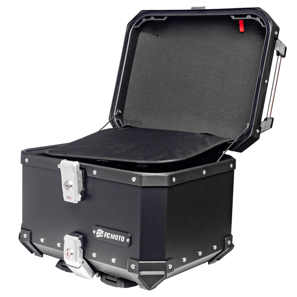FC-Moto Terreno Expert 45 L Alu Topcase with adjustable backrest