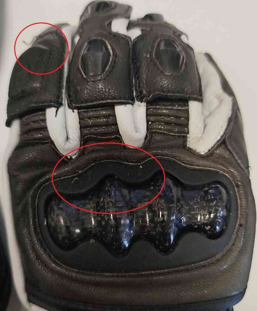 Berik Track motorcycle gloves 2nd choice item