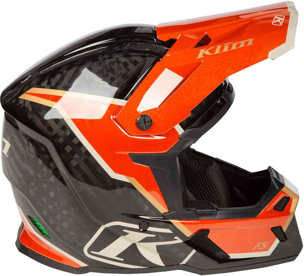 Klim F5 Koroyd Topo Carbon Motocross Helmet