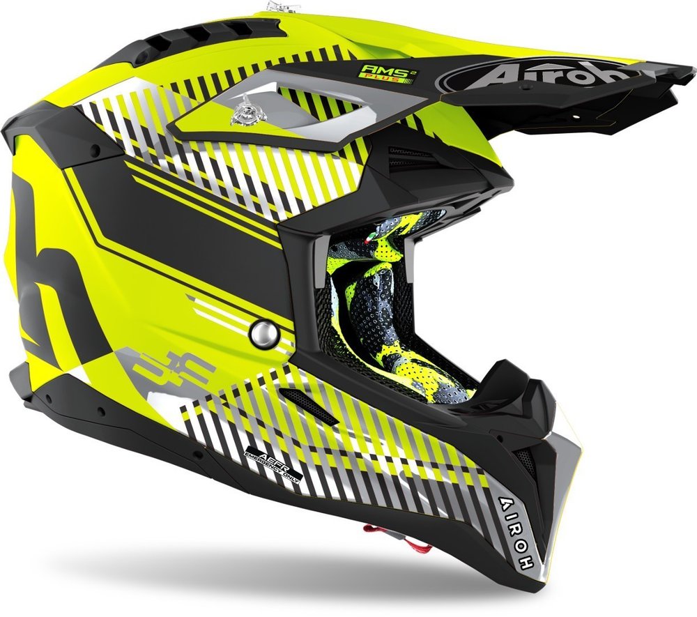 Airoh Aviator 3 Wave Carbon Motocross Helmet