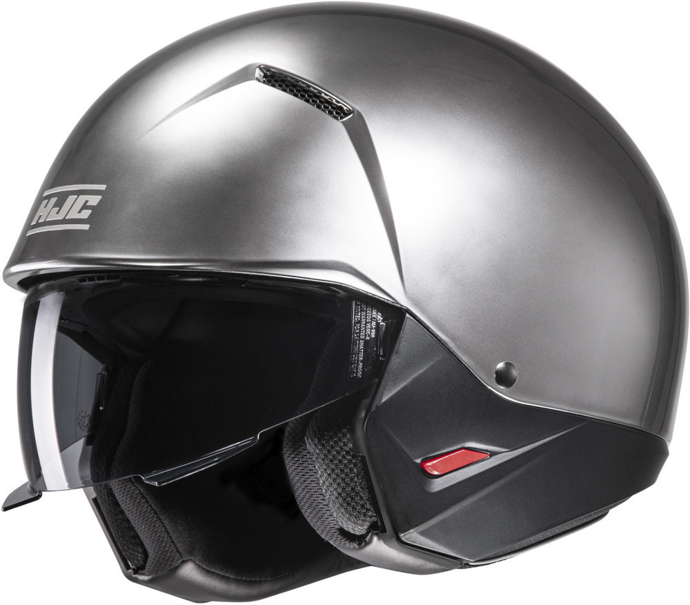 HJC i20 Hyper Silver Jet Helmet