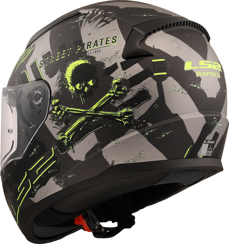 LS2 FF353 Rapid II Pirates Helmet