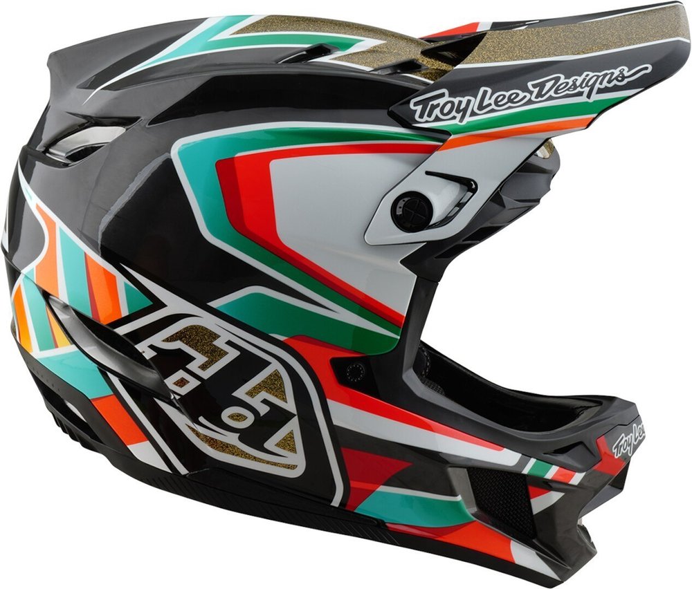Troy Lee Designs D4 Mips Frames Carbon Downhill Helmet