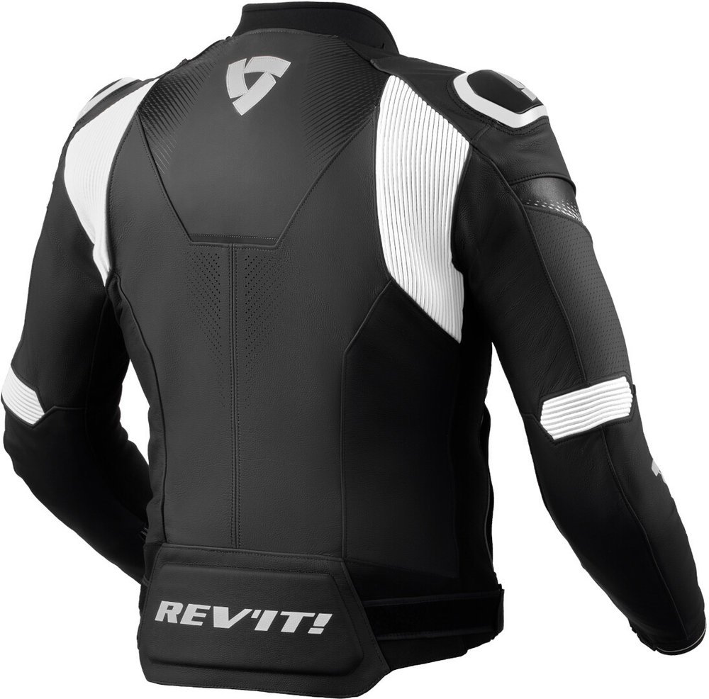 Revit Control perforated Motorcycle Leather Jacket