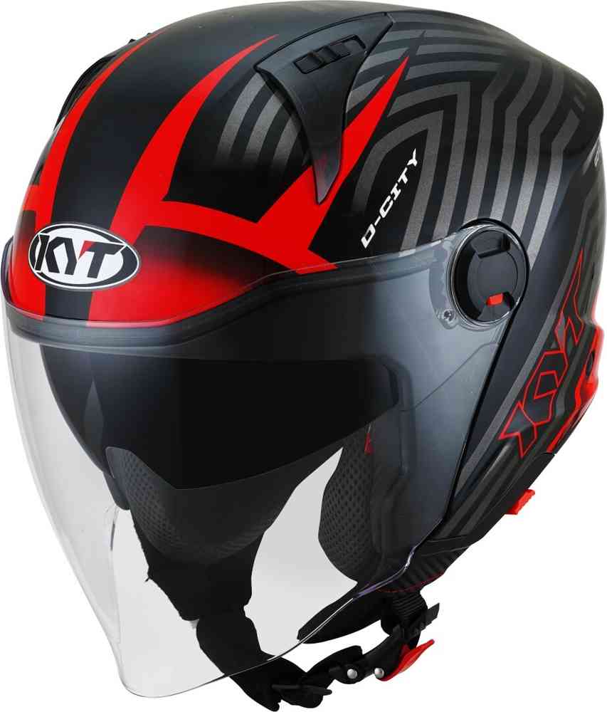 KYT D-City Lucent Jet Helmet