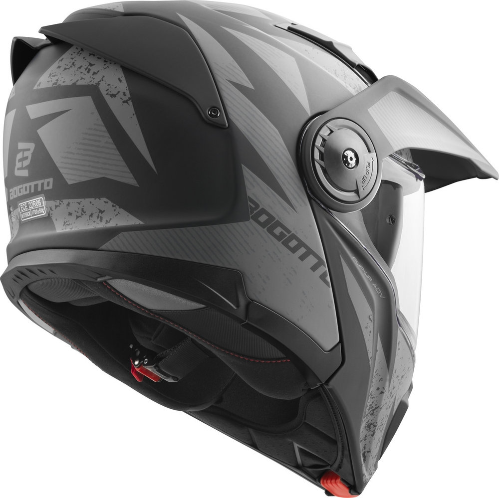 Bogotto FG-102 Safari Fiberglass Enduro Helmet